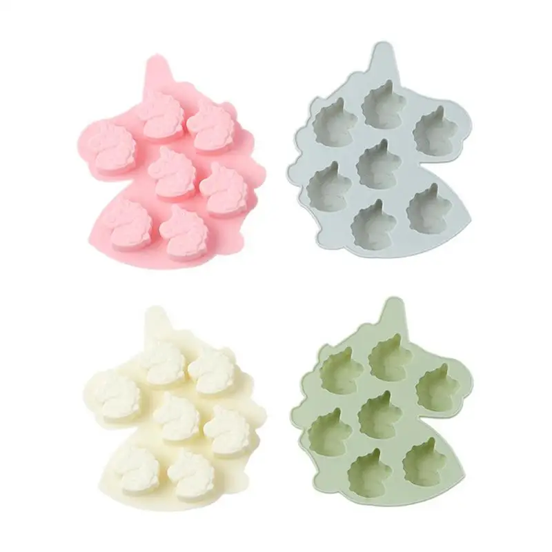 7 Cavity Pony With Horn Silicone Cake Mold Chocolate For Houses Baking Tools Decorating Cookie Bakeware Mould
7 Cavity Pony With Horn Silicone Cake Mold Chocolate For Houses Baking Tools Decorating Cookie Bakeware Mould