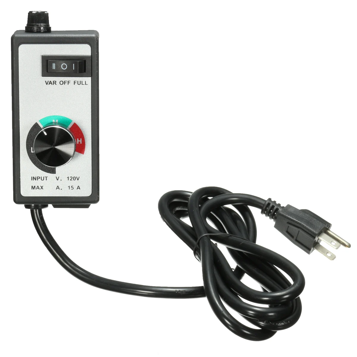 AC 120V 15amps Drill Hog Electronic Variable Speed Controller Electric Motor Router Fan Bench Grinder Rheostat Plug
AC 120V 15amps Drill Hog Electronic Variable Speed Controller Electric Motor Router Fan Bench Grinder Rheostat Plug