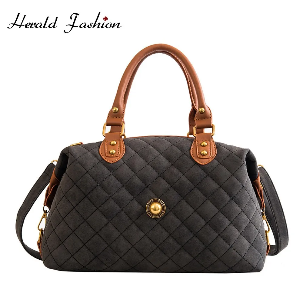 Herald Fashion Handbag Women Shoulder Bag Female Large Tote Bag Soft Corduroy Leather Bag Crossbody Messenger Bag For Women Sac
Herald Fashion Handbag Women Shoulder Bag Female Large Tote Bag Soft Corduroy Leather Bag Crossbody Messenger Bag For Women Sac