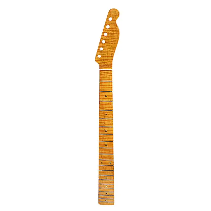 GS40 21 Fret Tiger Flame Maple Guitar Neck Replacement Guitar Neck for TL Electric Guitar
GS40 21 Fret Tiger Flame Maple Guitar Neck Replacement Guitar Neck for TL Electric Guitar