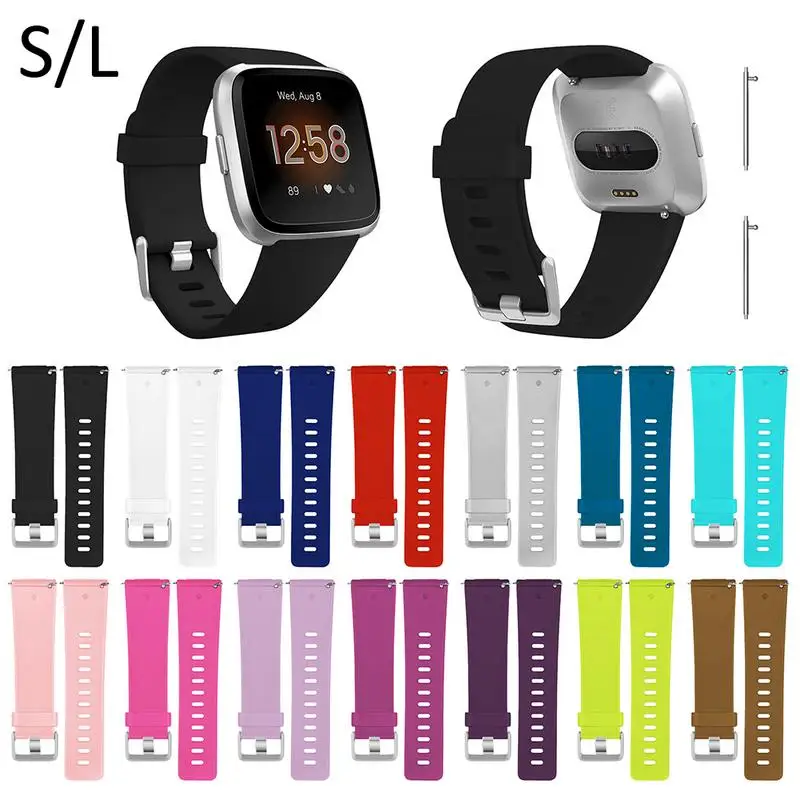 New Replacement Watch Band For Fitbit Versa Fitbit Versa Lite Smartwatch Soft Silicone Classic Wristband Watchband Strap
New Replacement Watch Band For Fitbit Versa Fitbit Versa Lite Smartwatch Soft Silicone Classic Wristband Watchband Strap