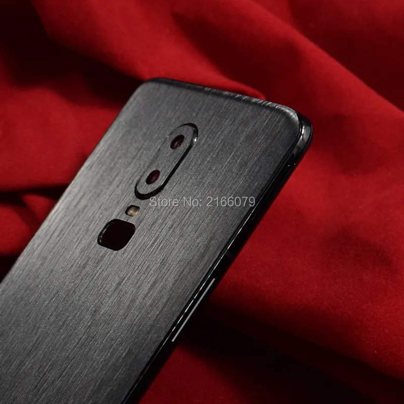 Для OnePlus 6 A6000 A6003 28 &quotПолное покрытие Задняя матовая металлическая наклейка
