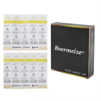 Cartridge Needles 1RL 100Pcs Permanent Makeup Eyebrow Lip Liner Tattoo Needles Disposable Sterilized for Tattoo Machine Pen
Cartridge Needles 1RL 100Pcs Permanent Makeup Eyebrow Lip Liner Tattoo Needles Disposable Sterilized for Tattoo Machine Pen