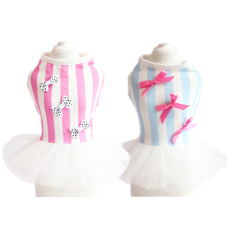 Blue Pink Colors Beach Dog Dress XS-XL Size Fashion Dog Dresses with Small Bow Decoration for Summer Tutu Skirts for Pet Dogs 10
Blue Pink Colors Beach Dog Dress XS-XL Size Fashion Dog Dresses with Small Bow Decoration for Summer Tutu Skirts for Pet Dogs 10