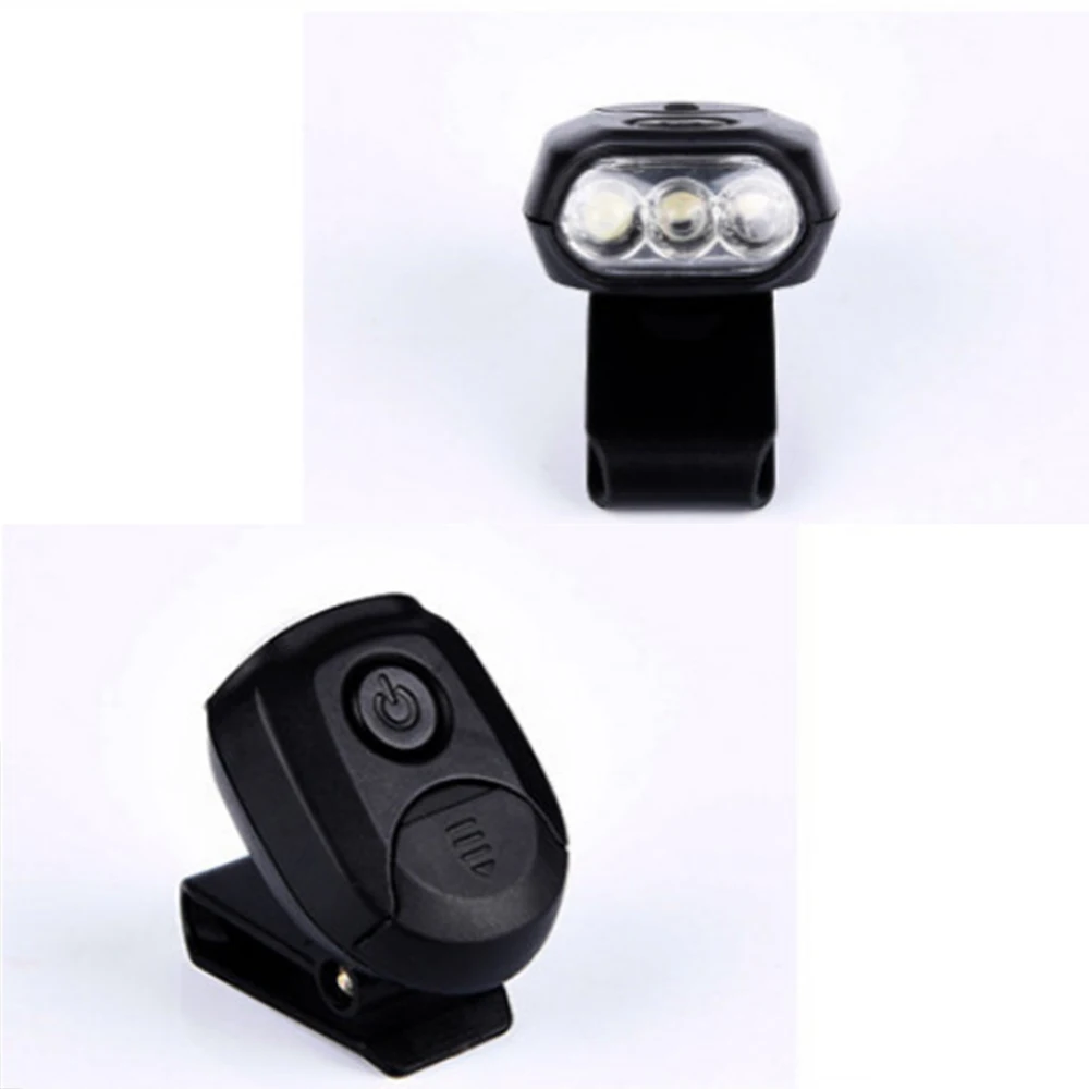 Белый светодиодный светильник на клипсе с 3 светодиодами для кемпинга