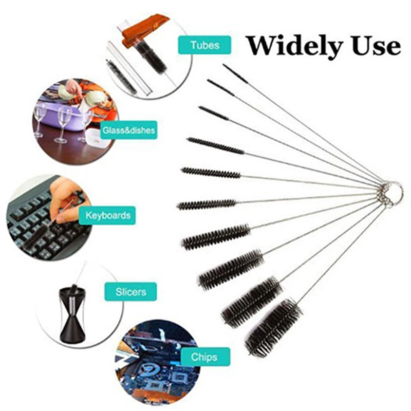 10Pcs/Set Cleaning Brush Drinking Pipe Bottle Tube Cleaner Teapot Nozzle Baby Cleaning Brush Household Kitchen Clean Tool
10Pcs/Set Cleaning Brush Drinking Pipe Bottle Tube Cleaner Teapot Nozzle Baby Cleaning Brush Household Kitchen Clean Tool