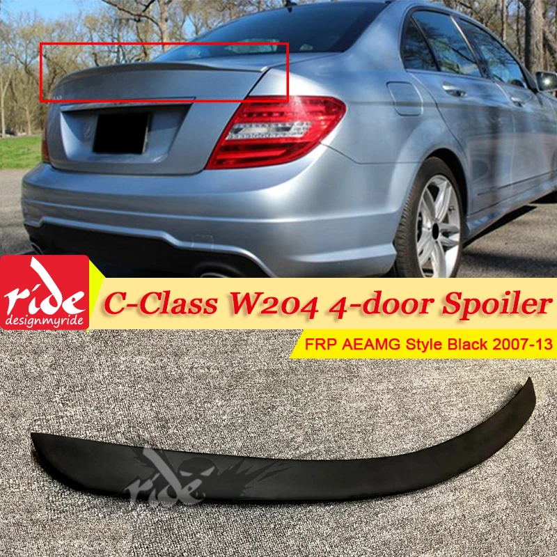 W204 4-door Tail Spoiler Wing AEAMG Style FRP Primer black For Bezn C-Class W204 C180 C200 C250 rear diffuser stem Spoiler 07-13
W204 4-door Tail Spoiler Wing AEAMG Style FRP Primer black For Bezn C-Class W204 C180 C200 C250 rear diffuser stem Spoiler 07-13