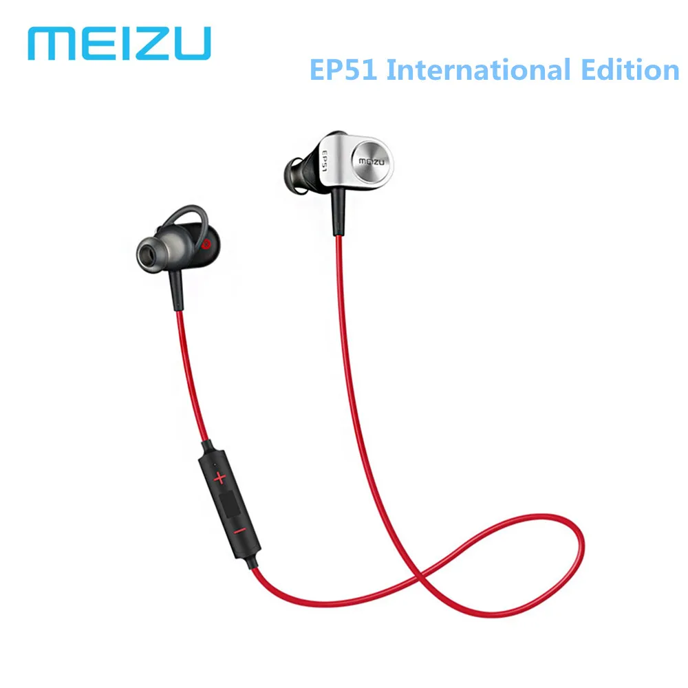 MEIZU EP51 Bluetooth Earphone Wireless Sports HiFi Earbuds International Edition IPX4 waterproof Bluetooth Earphone
MEIZU EP51 Bluetooth Earphone Wireless Sports HiFi Earbuds International Edition IPX4 waterproof Bluetooth Earphone