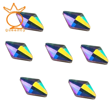 New 72pcs Rhombus Nail Design AB Glass Rhinestones 5mm x 8mm For 3d Nails Art Jewellery Decorations Charm Sequins Nails
New 72pcs Rhombus Nail Design AB Glass Rhinestones 5mm x 8mm For 3d Nails Art Jewellery Decorations Charm Sequins Nails