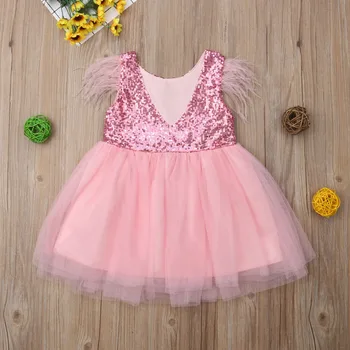 Christmas Kid Red Dress For Girl Toddler Baby Girl Sequins Princess Tutu Dress Feathers Sleeve Girl Party Wedding Birthday Dress
Christmas Kid Red Dress For Girl Toddler Baby Girl Sequins Princess Tutu Dress Feathers Sleeve Girl Party Wedding Birthday Dress