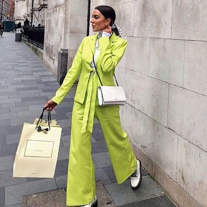 Slaygirl Bow Solid Two Piece Set Ladies Women Suits Office Sets Casual Blazer And Pants Set Formal Two Piece Set Terno Feminino
Slaygirl Bow Solid Two Piece Set Ladies Women Suits Office Sets Casual Blazer And Pants Set Formal Two Piece Set Terno Feminino