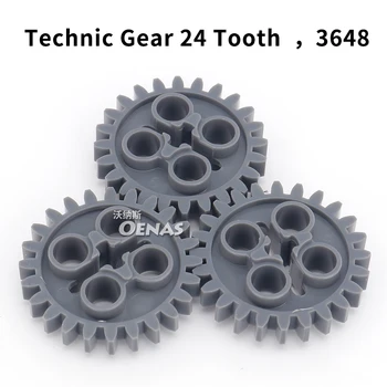 Moc Techinc particles 3648 Technic Gear 24 Tooth DIY construction compatible building blocks bricks 60pcs/set Assembles Parts
Moc Techinc particles 3648 Technic Gear 24 Tooth DIY construction compatible building blocks bricks 60pcs/set Assembles Parts