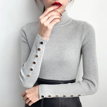 Women Sweaters Autumn Winter Thick Cashmere Warm solid Sweater Women Casual Plus Size Turtleneck Sweater Pullovers RE0912 
Women Sweaters Autumn Winter Thick Cashmere Warm solid Sweater Women Casual Plus Size Turtleneck Sweater Pullovers RE0912