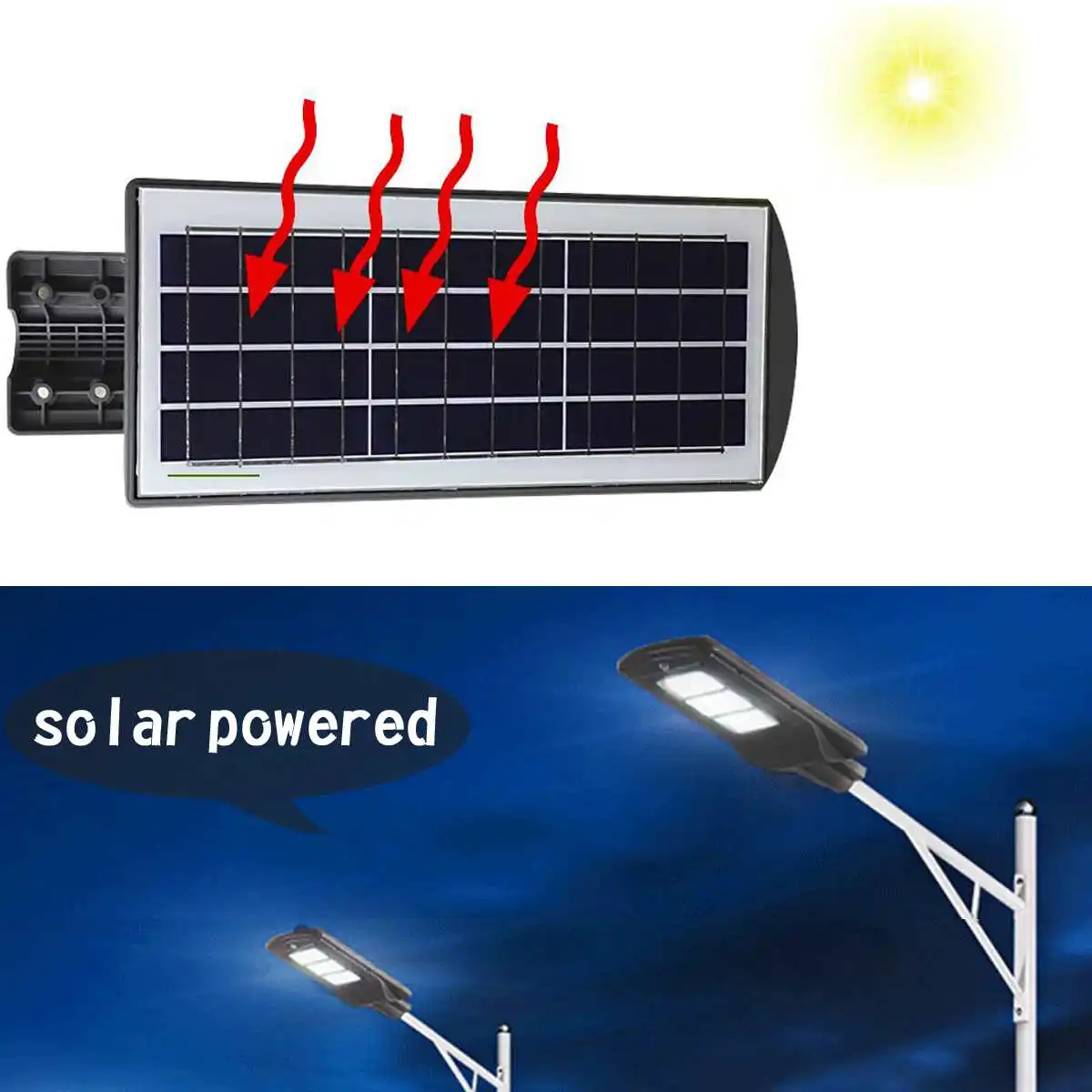 20W All-in-one Solar Powered Lamp Solar Panel Lighting Light Control + PIR Motion Sensor Waterproof for Outdoor Street Light
20W All-in-one Solar Powered Lamp Solar Panel Lighting Light Control + PIR Motion Sensor Waterproof for Outdoor Street Light
