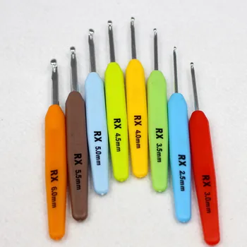 Crochet knitting tools tool set 8PCS sets of thick plastic handle Crochet Crochet 2.5-6.0
Crochet knitting tools tool set 8PCS sets of thick plastic handle Crochet Crochet 2.5-6.0