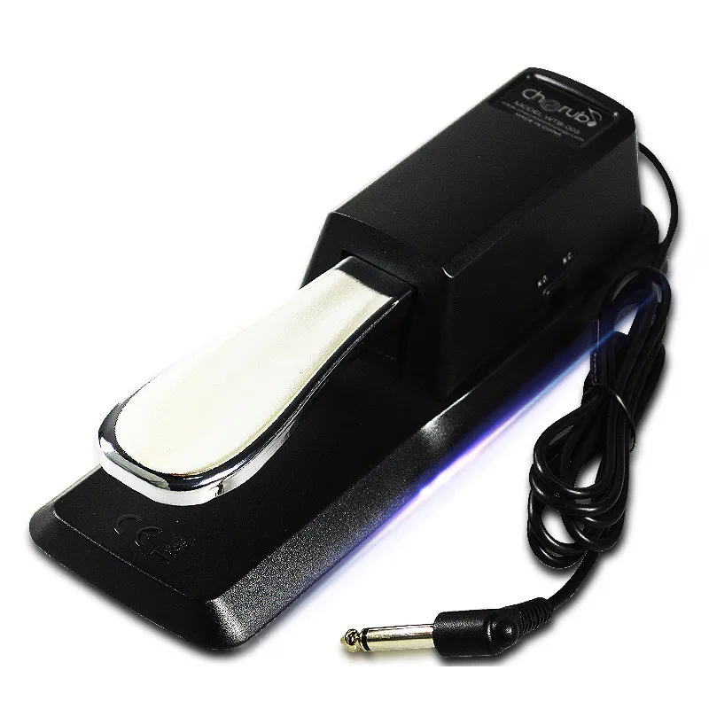 Cherub WTB-005 Sustain Pedal Electronic Organ Metal For Electronic Keyboard Great Musical Keyboard Instruments Black Piano Part
Cherub WTB-005 Sustain Pedal Electronic Organ Metal For Electronic Keyboard Great Musical Keyboard Instruments Black Piano Part