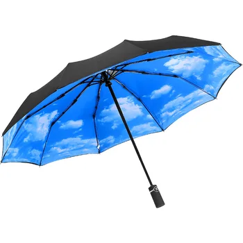 Double Layer Umbrella Cloth 10 Ribs Windproof Umbrella Rain for Men and Women Outdoor Pure Color Fully Automatic Umbrella
Double Layer Umbrella Cloth 10 Ribs Windproof Umbrella Rain for Men and Women Outdoor Pure Color Fully Automatic Umbrella
