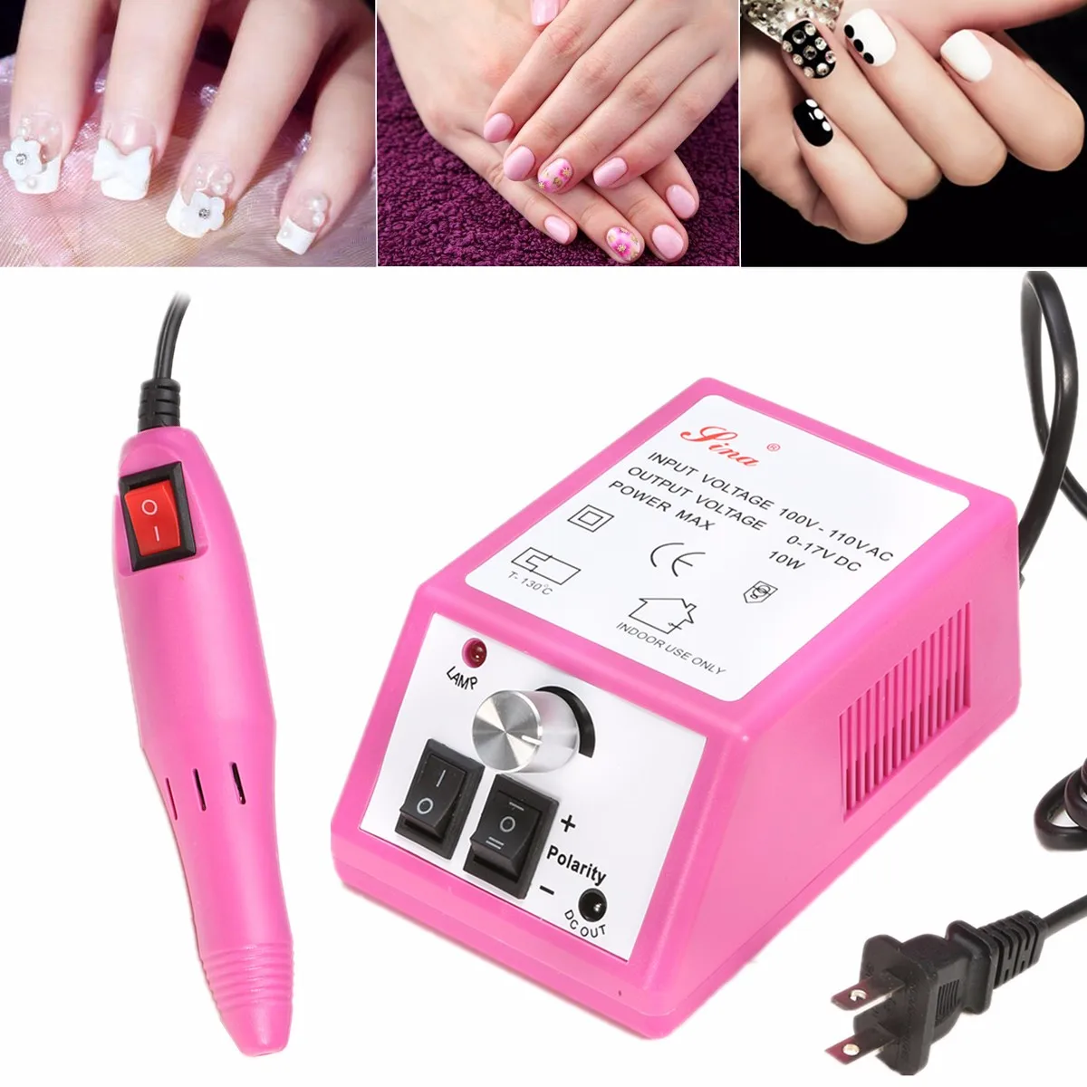 Professional Electric Manicure Pedicure File Nail Drill Machine Art Pen Set Kit US Plug Studio Buffing Shaping Emery Tool Pusher
Professional Electric Manicure Pedicure File Nail Drill Machine Art Pen Set Kit US Plug Studio Buffing Shaping Emery Tool Pusher