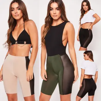 Hirigin Women Casual Fitness Mesh Patchwork Short Workout Waistband Skinny Slim Shorts S-XL
Hirigin Women Casual Fitness Mesh Patchwork Short Workout Waistband Skinny Slim Shorts S-XL