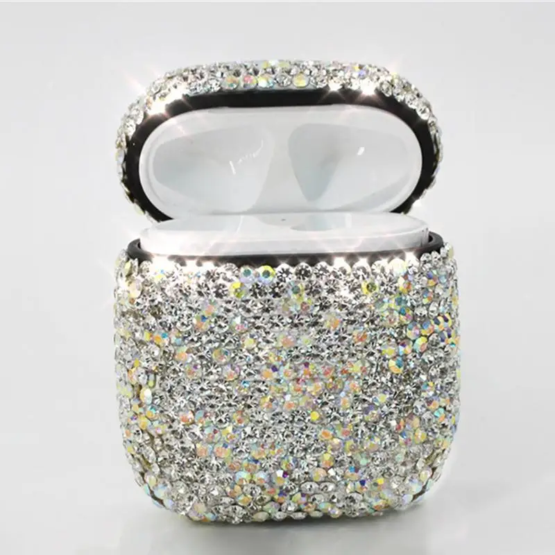 Protective Earphones Case Innovative Bluetooth Rhinestone Cover Earbuds Shell Dust-proof Waterproof Luxury Bag For Apple Airpods
Protective Earphones Case Innovative Bluetooth Rhinestone Cover Earbuds Shell Dust-proof Waterproof Luxury Bag For Apple Airpods