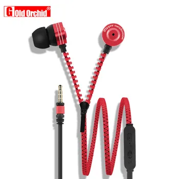 Zipper Earphone Wired 3.5mm In-ear Earphones With Microphone For iPhone Cremallera Headset Head Phone For Redmi For Huawei
Zipper Earphone Wired 3.5mm In-ear Earphones With Microphone For iPhone Cremallera Headset Head Phone For Redmi For Huawei