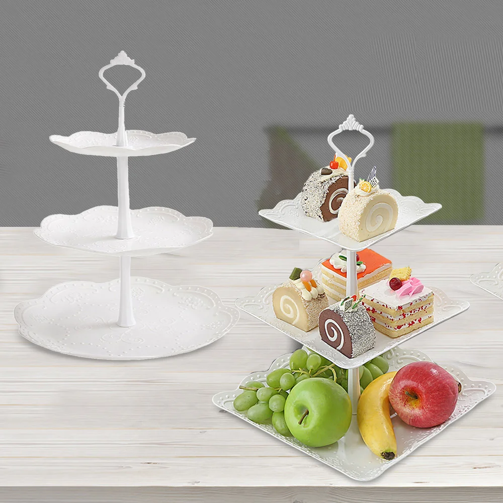 3 Tiers Fruit Tray Dessert Tower Beautiful and Stylish Cake Stand For Wedding Party Sturdy and Stable Dessert Plates
3 Tiers Fruit Tray Dessert Tower Beautiful and Stylish Cake Stand For Wedding Party Sturdy and Stable Dessert Plates