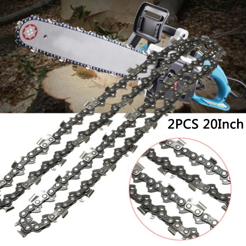 2PCS 20" 0.325" Pitch 0.058" Gauge 76 DL Chainsaw Chain Saws for Origen Steele 52/58
2PCS 20" 0.325" Pitch 0.058" Gauge 76 DL Chainsaw Chain Saws for Origen Steele 52/58