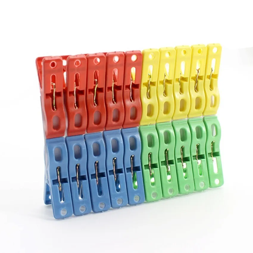 New 20Pcs/Set Packaged For Sale Plastic Material Home Solid Color Clothes Peg Multi-function Clip Spring Sealing Clip
New 20Pcs/Set Packaged For Sale Plastic Material Home Solid Color Clothes Peg Multi-function Clip Spring Sealing Clip