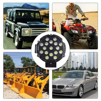 10-30V Car LED 51W Work Light Shovel Truck 7 Inch Retrofitted Headlight For SUV Off-road Car Motorcycle Spotlight LA04487
10-30V Car LED 51W Work Light Shovel Truck 7 Inch Retrofitted Headlight For SUV Off-road Car Motorcycle Spotlight LA04487