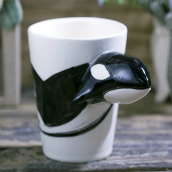 200ml three-dimensional whale ceramic cup Creative hand-painted animal coffee mug Environmental cartoon gift coffee cup funny
200ml three-dimensional whale ceramic cup Creative hand-painted animal coffee mug Environmental cartoon gift coffee cup funny