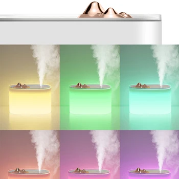 1000ml Aroma Essential Oil Diffuser USB Ultrasonic Air Humidifier With 2 Mist Outlet 7 Color Led Light For Home Office
1000ml Aroma Essential Oil Diffuser USB Ultrasonic Air Humidifier With 2 Mist Outlet 7 Color Led Light For Home Office