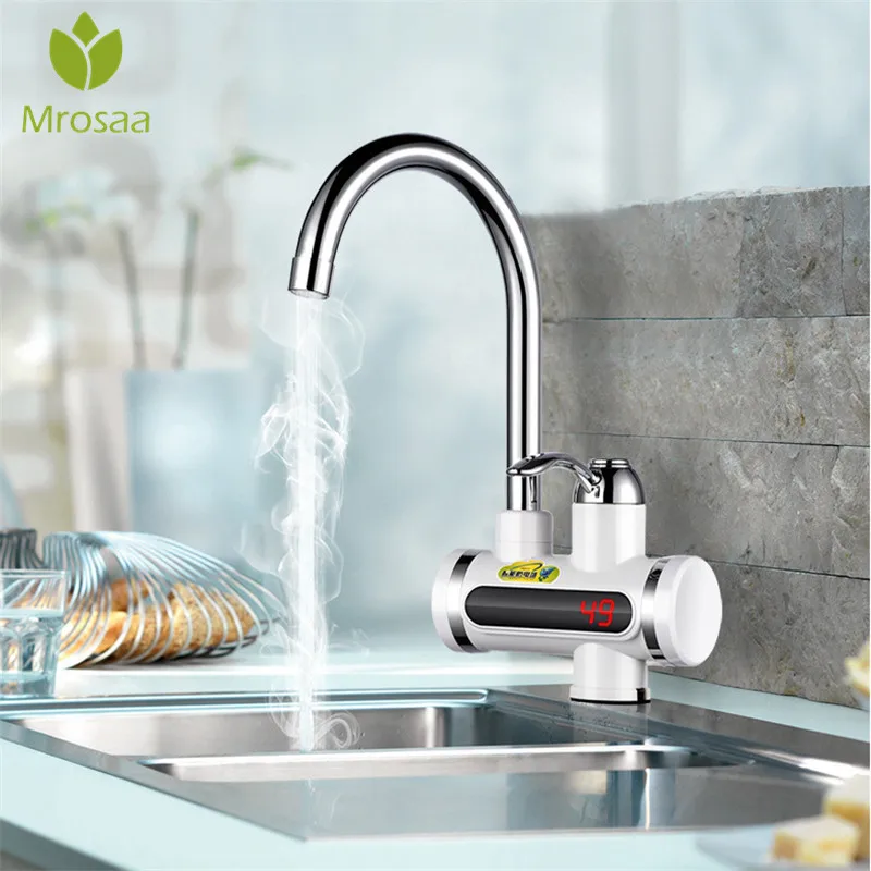 220V 3000W Instant Tankless Water Heater Tap Instantaneous Faucet Kitchen Fast Electric Faucet Crane Instant Hot Water Faucet
220V 3000W Instant Tankless Water Heater Tap Instantaneous Faucet Kitchen Fast Electric Faucet Crane Instant Hot Water Faucet
