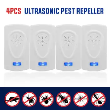 4Pcs Ultrasound Mouse Cockroach Repeller Device Insect Rats Spiders Mosquito Killer Pest Control Household Pest
4Pcs Ultrasound Mouse Cockroach Repeller Device Insect Rats Spiders Mosquito Killer Pest Control Household Pest
