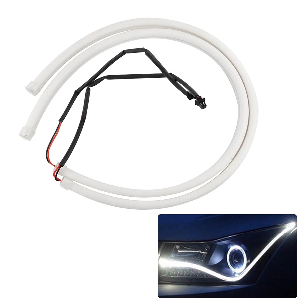 2pcs 45cm 12V DRL Flexible LED Strip Tube Switchback Amber Headlight Daytime Running Light
2pcs 45cm 12V DRL Flexible LED Strip Tube Switchback Amber Headlight Daytime Running Light