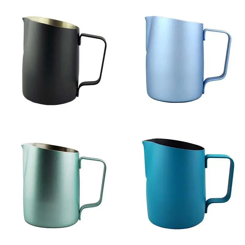 420ml Multicolor Stainless Steel Pull Flower Espresso Frothers Frothing Garland Cup Latte Jug Craft Milk Mug Coffee Cooking Tool
420ml Multicolor Stainless Steel Pull Flower Espresso Frothers Frothing Garland Cup Latte Jug Craft Milk Mug Coffee Cooking Tool