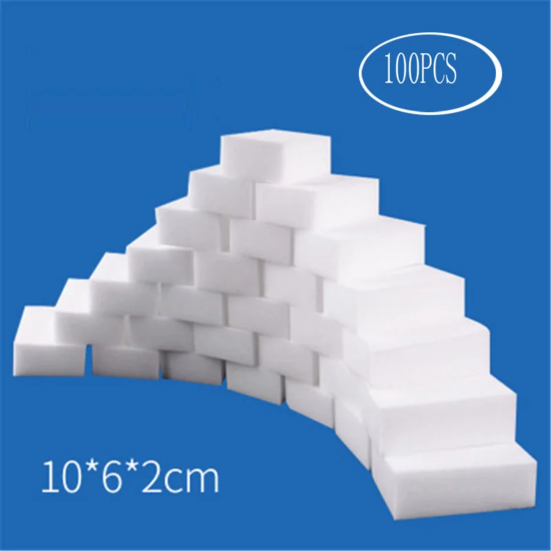 100pcs White Melamine Sponge Magic Sponge Kitchen Clean Accessory Dish Cleaning Nano Mini Sponge Dishes Kitchen Duster Wipes
100pcs White Melamine Sponge Magic Sponge Kitchen Clean Accessory Dish Cleaning Nano Mini Sponge Dishes Kitchen Duster Wipes