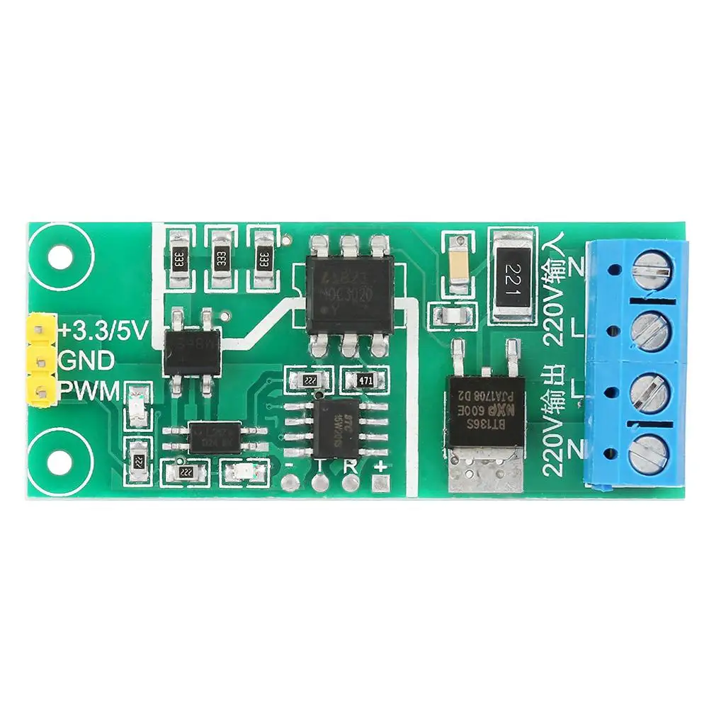 YYAC-3S AC 220V Thyristor Isolation Module Dimming Voltage Regulator PWM Controller
YYAC-3S AC 220V Thyristor Isolation Module Dimming Voltage Regulator PWM Controller