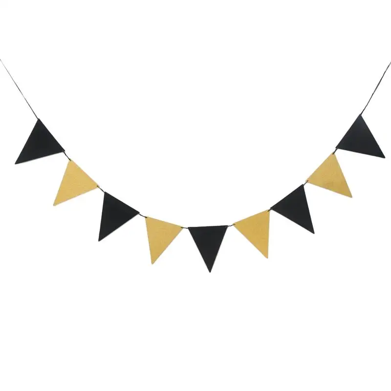 1 Pc Decorative Triangle Banner 2019 Graduation Party Black And Gold Bunting Photo Prop For Wedding Birthday Party Pull Flag
1 Pc Decorative Triangle Banner 2019 Graduation Party Black And Gold Bunting Photo Prop For Wedding Birthday Party Pull Flag