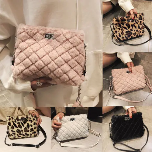 Women Plush Handbag Summer Joker Zipper Shoulder Bag Leopard Print Messenger Bag Lady Outdoor Leisure Stylish Crossbody
Women Plush Handbag Summer Joker Zipper Shoulder Bag Leopard Print Messenger Bag Lady Outdoor Leisure Stylish Crossbody