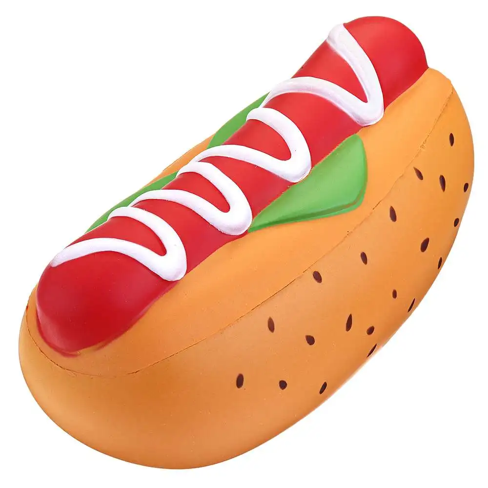 Bakeey 26cm Jumbo Squishies Toys Hot Dog Sausage Burger Slow Rising Healing Gift Kids Adult Anti-stress Soft PU Fun Phone Strap
Bakeey 26cm Jumbo Squishies Toys Hot Dog Sausage Burger Slow Rising Healing Gift Kids Adult Anti-stress Soft PU Fun Phone Strap