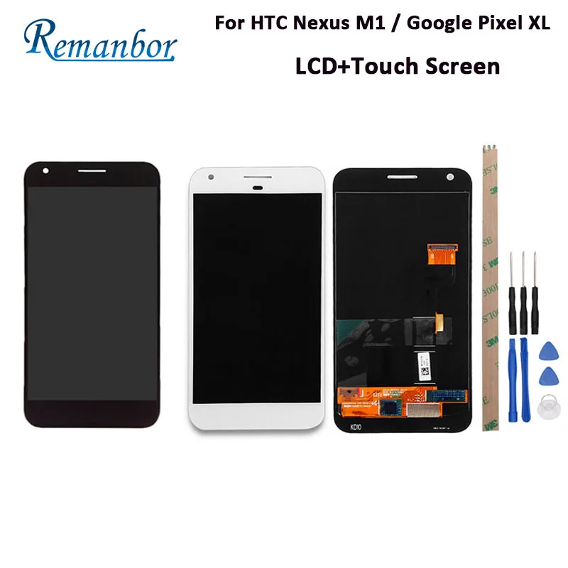 Remanbor For HTC Nexus M1 LCD Display And Touch Screen 5.5'' Perfect Repair Parts For Google Pixel XL Digital Accessory +Tools
Remanbor For HTC Nexus M1 LCD Display And Touch Screen 5.5'' Perfect Repair Parts For Google Pixel XL Digital Accessory +Tools