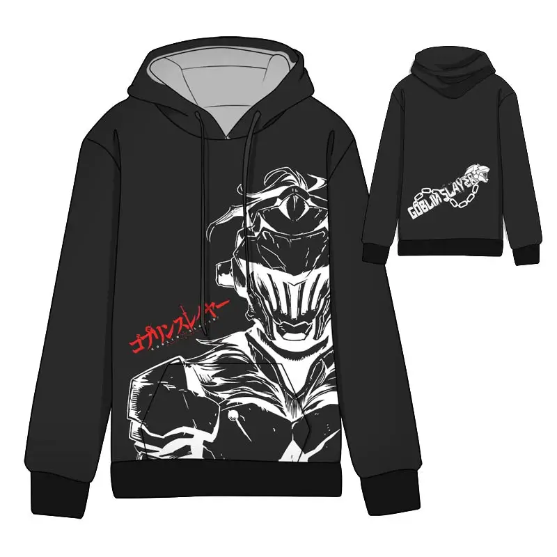 Hot Anime Goblin Slayer Tops Cosplay Hoodies Standard Hooded Winter Tops Unisex funny Sweatshirts
Hot Anime Goblin Slayer Tops Cosplay Hoodies Standard Hooded Winter Tops Unisex funny Sweatshirts