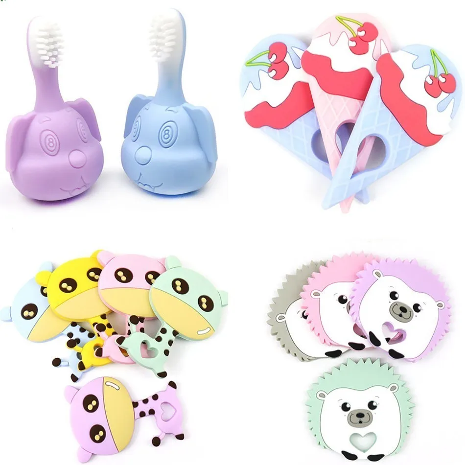 Food Grade Silicone Teethers DIY Animal Koala Baby Ring Teether Infant Baby Silicone Chew Charms Kids Teething Gift Toddler Toys
Food Grade Silicone Teethers DIY Animal Koala Baby Ring Teether Infant Baby Silicone Chew Charms Kids Teething Gift Toddler Toys