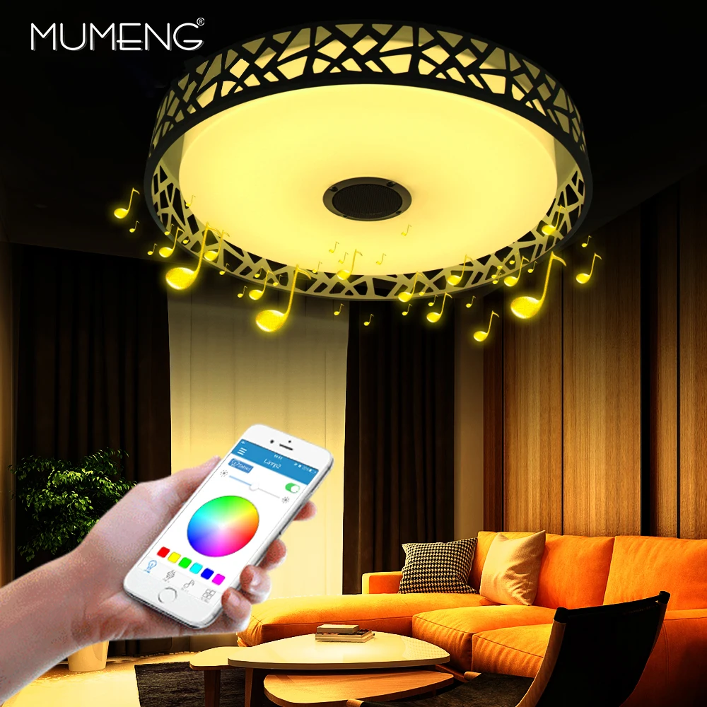 Modern Creative LED Water Cube Smart Ceiling Lights RGB Dimmable 36W APP Remote control Bluetooth Music light for living room
Modern Creative LED Water Cube Smart Ceiling Lights RGB Dimmable 36W APP Remote control Bluetooth Music light for living room