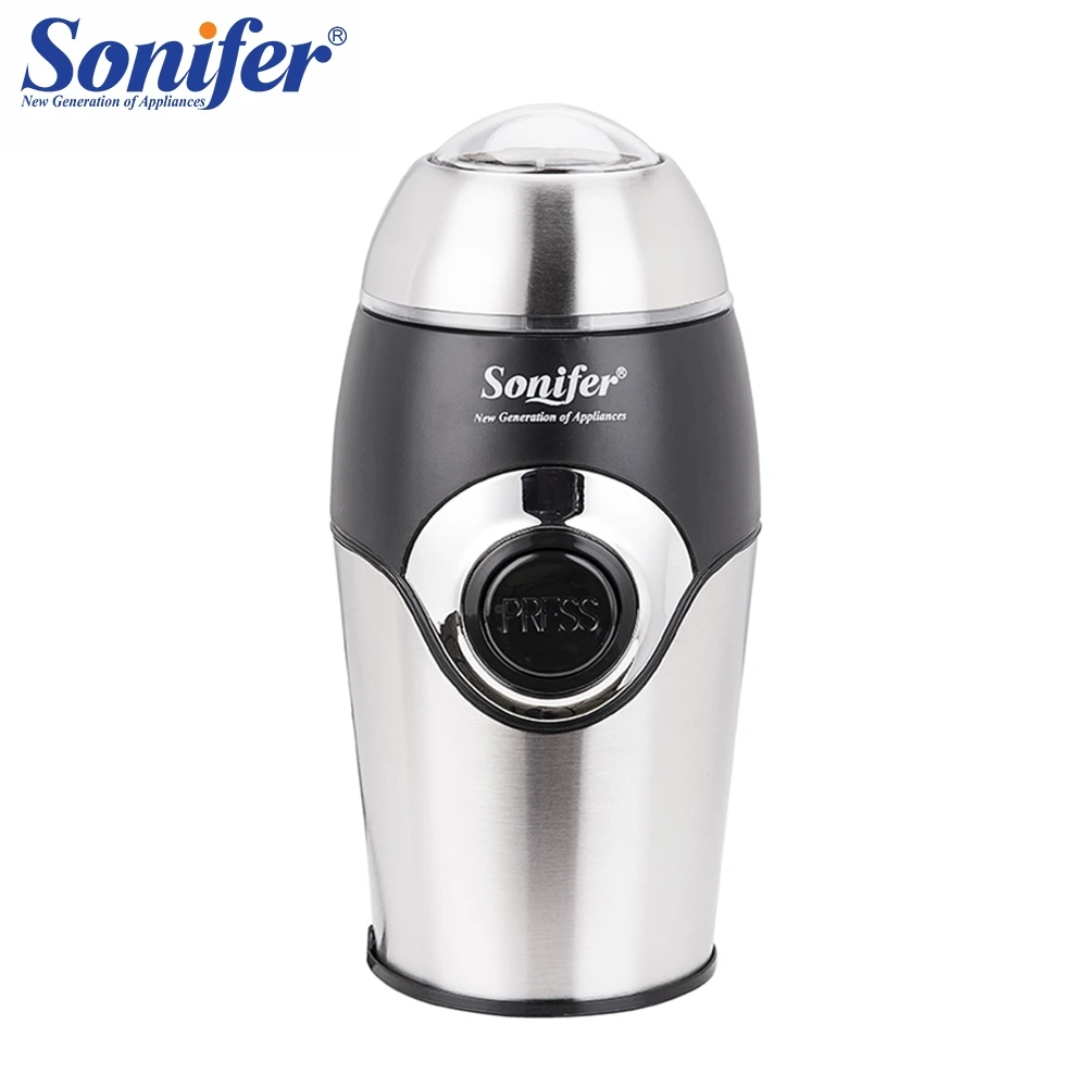 220V Original Mini Electric Coffee Grinder maker Stainless Steel Beans Mill Herbs Nuts Sonifer
220V Original Mini Electric Coffee Grinder maker Stainless Steel Beans Mill Herbs Nuts Sonifer