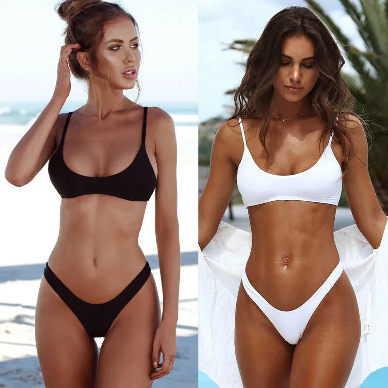 Summer Sexy Women Bandage Bikini Set Push-up Padded Brazilian Swimsuit Swimwear Beachwear Two Pieces Bra Panties Tankini Bathing
Summer Sexy Women Bandage Bikini Set Push-up Padded Brazilian Swimsuit Swimwear Beachwear Two Pieces Bra Panties Tankini Bathing