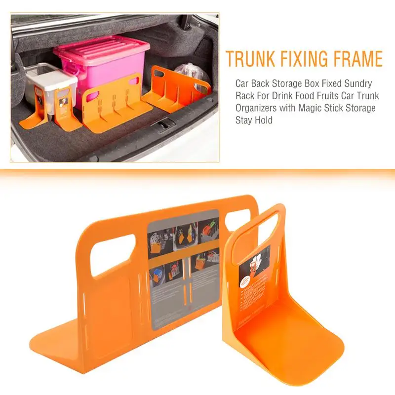Car Boot Storage Box Fixed Sundry Rack for Drink Food Fruits Car Trunk Organizers with Magic Stick Storage Stay Hold
Car Boot Storage Box Fixed Sundry Rack for Drink Food Fruits Car Trunk Organizers with Magic Stick Storage Stay Hold