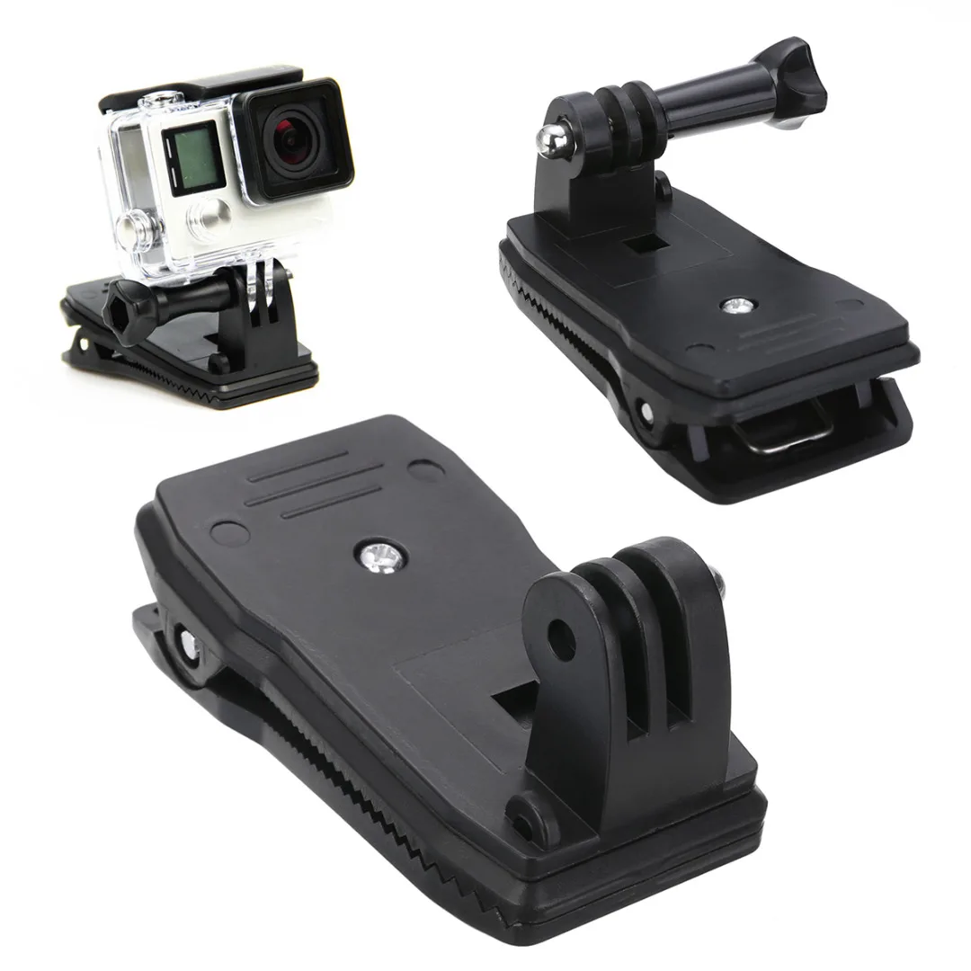 Mayitr 1pc 360 Rotating Backpack Clip Quick Release Clip Clamp Mount With Screw for GoPro Hero 1 2 3 3+ 4 5
Mayitr 1pc 360 Rotating Backpack Clip Quick Release Clip Clamp Mount With Screw for GoPro Hero 1 2 3 3+ 4 5