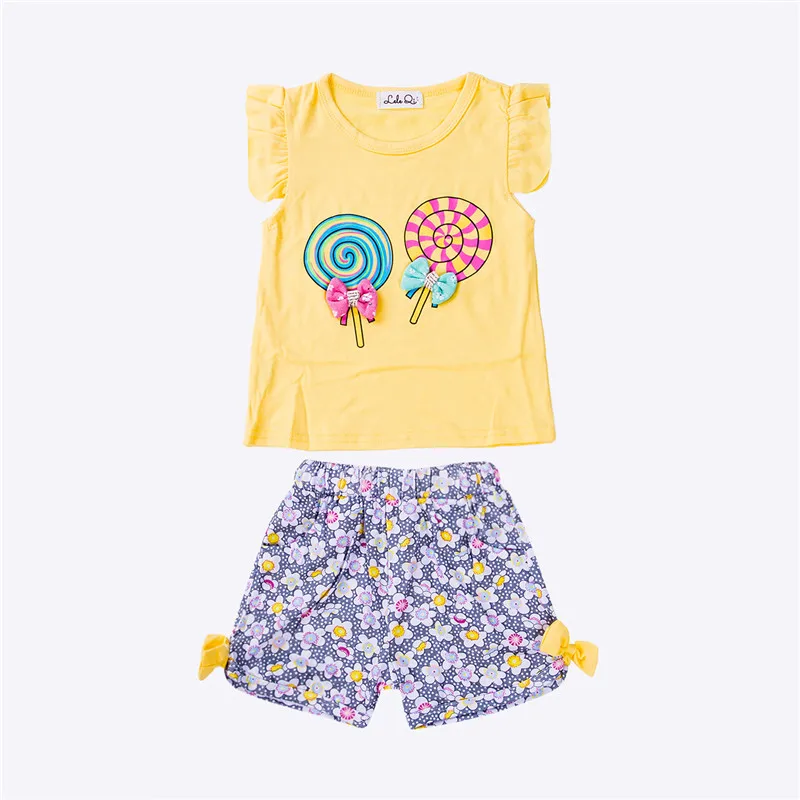 0-36 Months Baby Girls Clothes Set Short T-Shirts For Girls Lollipop Pint Baby T shirt Floral Print Shorts Girls Sets Clothing
0-36 Months Baby Girls Clothes Set Short T-Shirts For Girls Lollipop Pint Baby T shirt Floral Print Shorts Girls Sets Clothing