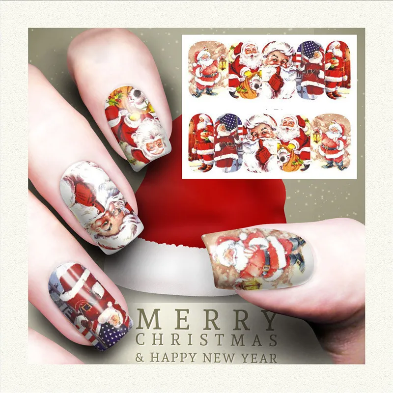 NEW 1PC Nail Sticker snowman Christmas snowflake Design Nail Art Water Transfer Sticker Decal For Nail Art Tips DIY Tools
NEW 1PC Nail Sticker snowman Christmas snowflake Design Nail Art Water Transfer Sticker Decal For Nail Art Tips DIY Tools